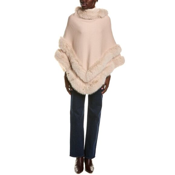 La Fiorentina Accessories - La Fiorentina Poncho, Beige